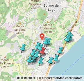 Mappa Via Metelli Giovanni, 25080 Padenghe Sul Garda BS, Italia (0.965)