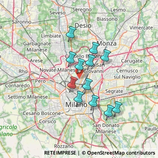 Mappa 20162 Milano MI, Italia (5.78083)