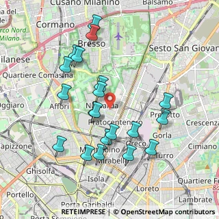 Mappa 20162 Milano MI, Italia (1.909)