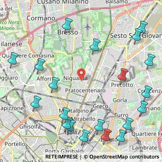 Mappa 20162 Milano MI, Italia (3.049)
