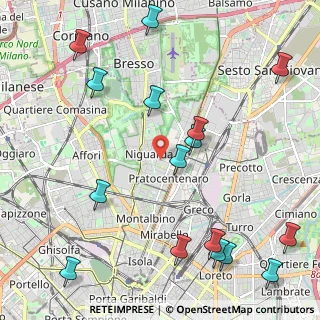 Mappa 20162 Milano MI, Italia (2.7625)