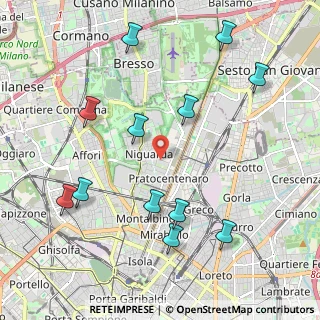 Mappa 20162 Milano MI, Italia (2.34833)