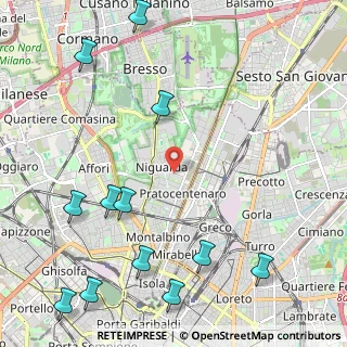 Mappa 20162 Milano MI, Italia (2.99167)