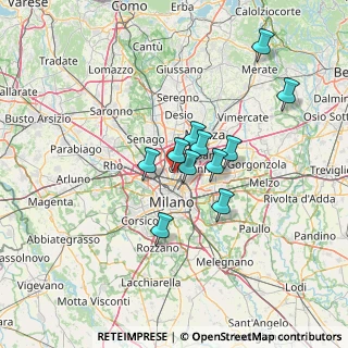 Mappa 20162 Milano MI, Italia (10.51364)