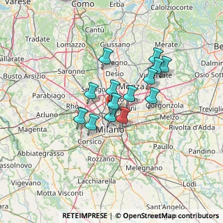 Mappa 20162 Milano MI, Italia (9.98)
