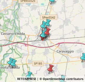 Mappa Via Istria, 24047 Treviglio BG, Italia (5.14133)