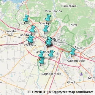 Mappa Via Brixia - Zust, 25125 Brescia BS, Italia (4.94533)