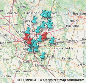 Mappa Esselunga di Pioltello, 20096 Pioltello MI, Italia (10.5595)