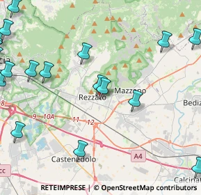 Mappa Via Gioacchino Rossini, 25086 Rezzato BS, Italia (6.469)