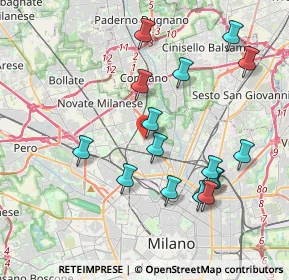 Mappa Via Privata Bernardo da Canal, 20161 Milano MI, Italia (3.97563)