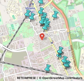 Mappa Via Privata Bernardo da Canal, 20161 Milano MI, Italia (0.523)