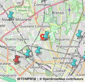 Mappa Via Privata Bernardo da Canal, 20161 Milano MI, Italia (2.99545)