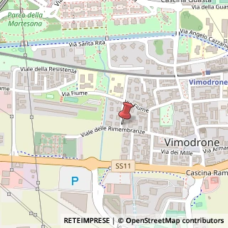 Mappa Via I Maggio, 2, 20090 Vimodrone, Milano (Lombardia)