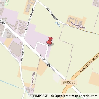 Mappa Via Santa Maria Crocifissa di Rosa, 17, 25039 Travagliato, Brescia (Lombardia)