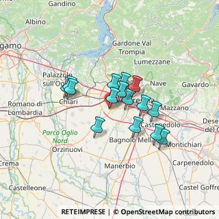 Mappa Via Santa Maria Crocefissa di Rosa, 25039 Travagliato BS, Italia (10.12)