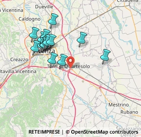 Mappa Toys Center, 36040 Torri di Quartesolo VI, Italia (7.06067)