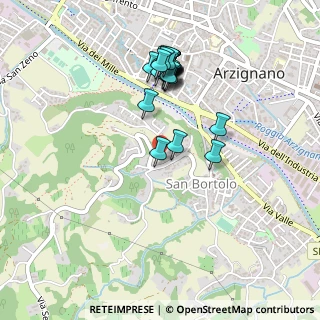 Mappa Via Casteneda, 36071 Arzignano VI, Italia (0.45)