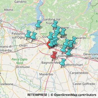 Mappa Via Arturo Maestri, 25125 Brescia BS, Italia (10.6415)