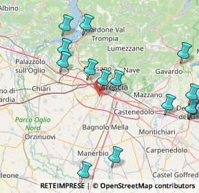 Mappa Via Arturo Maestri, 25125 Brescia BS, Italia (19.15429)