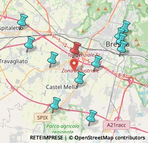Mappa Via Arturo Maestri, 25125 Brescia BS, Italia (4.3975)