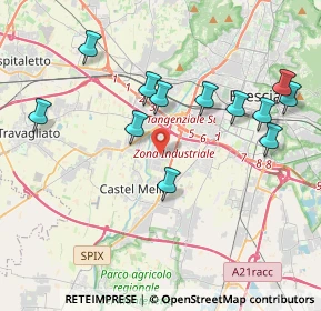 Mappa Via Arturo Maestri, 25125 Brescia BS, Italia (4.04917)
