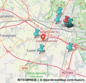 Mappa Via Arturo Maestri, 25125 Brescia BS, Italia (4.42083)