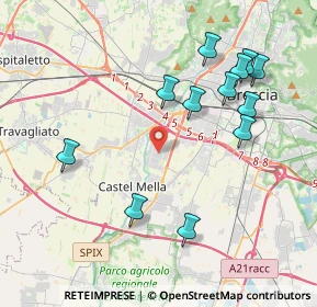 Mappa Via Arturo Maestri, 25125 Brescia BS, Italia (4.19583)