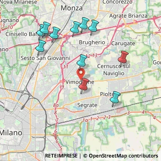 Mappa 20090 Vimodrone MI, Italia (4.39818)
