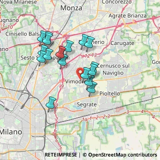 Mappa 20090 Vimodrone MI, Italia (3.19421)