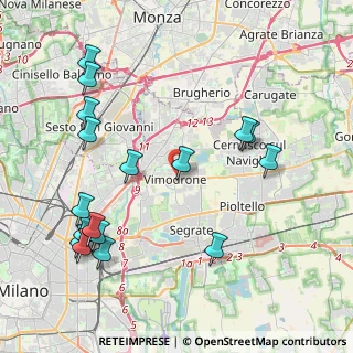 Mappa 20090 Vimodrone MI, Italia (4.81235)