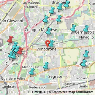 Mappa 20090 Vimodrone MI, Italia (2.8185)