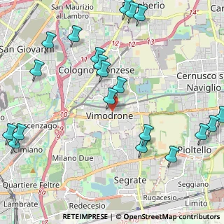 Mappa 20090 Vimodrone MI, Italia (2.782)
