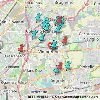 Mappa 20090 Vimodrone MI, Italia (1.678)