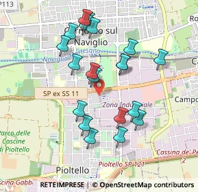 Mappa Via San Pio X, 20096 Pioltello MI, Italia (0.8925)