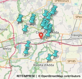 Mappa Via Cascina Casotta, 20062 Cassano d'Adda MI, Italia (3.389)