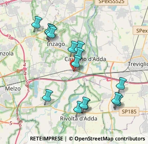 Mappa Via Cascina Casotta, 20062 Cassano d'Adda MI, Italia (3.83133)