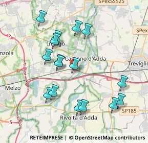 Mappa Via Cascina Casotta, 20062 Cassano d'Adda MI, Italia (3.86063)