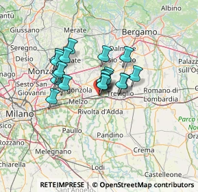 Mappa Via Cascina Casotta, 20062 Cassano d'Adda MI, Italia (9.136)