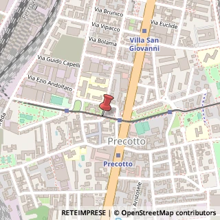 Mappa Via Privata Alfredo Soffredini,  4, 20126 Milano, Milano (Lombardia)