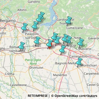 Mappa Via Chiari, 25039 Travagliato BS, Italia (14.28733)