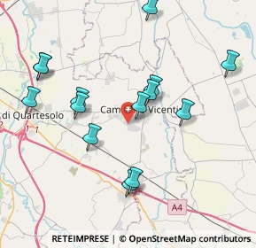 Mappa Via dell'Industria, 36043 Camisano Vicentino VI, Italia (4.01)