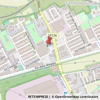 Mappa Via Giorgione, 7, 25124 Brescia, Brescia (Lombardia)