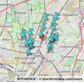 Mappa 20126 Milano MI, Italia (1.3095)