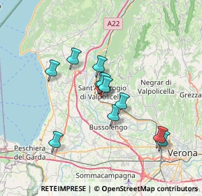 Mappa Via Leonardo da Vinci, 37015 Sant'Ambrogio di Valpolicella VR, Italia (5.70818)