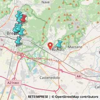 Mappa Via Breve, 25086 Rezzato BS, Italia (6.00545)