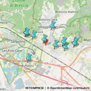 Mappa Via Breve, 25086 Rezzato BS, Italia (1.76091)