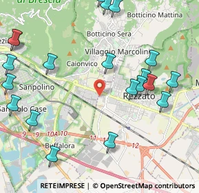 Mappa Via Giuseppe Mazzini, 25135 Brescia BS, Italia (2.6685)