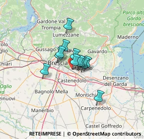 Mappa Via Giuseppe Mazzini, 25135 Brescia BS, Italia (7.17083)