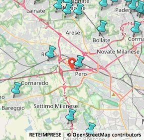 Mappa 20016 Pero MI, Italia (6.799)