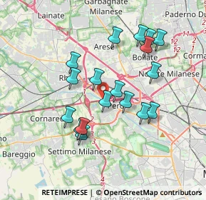 Mappa 20016 Pero MI, Italia (3.28222)